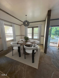 12 Nota Road Moncure, NC 27559 - Photo 7 of 30 a view of a dining room with furniture window and outside view