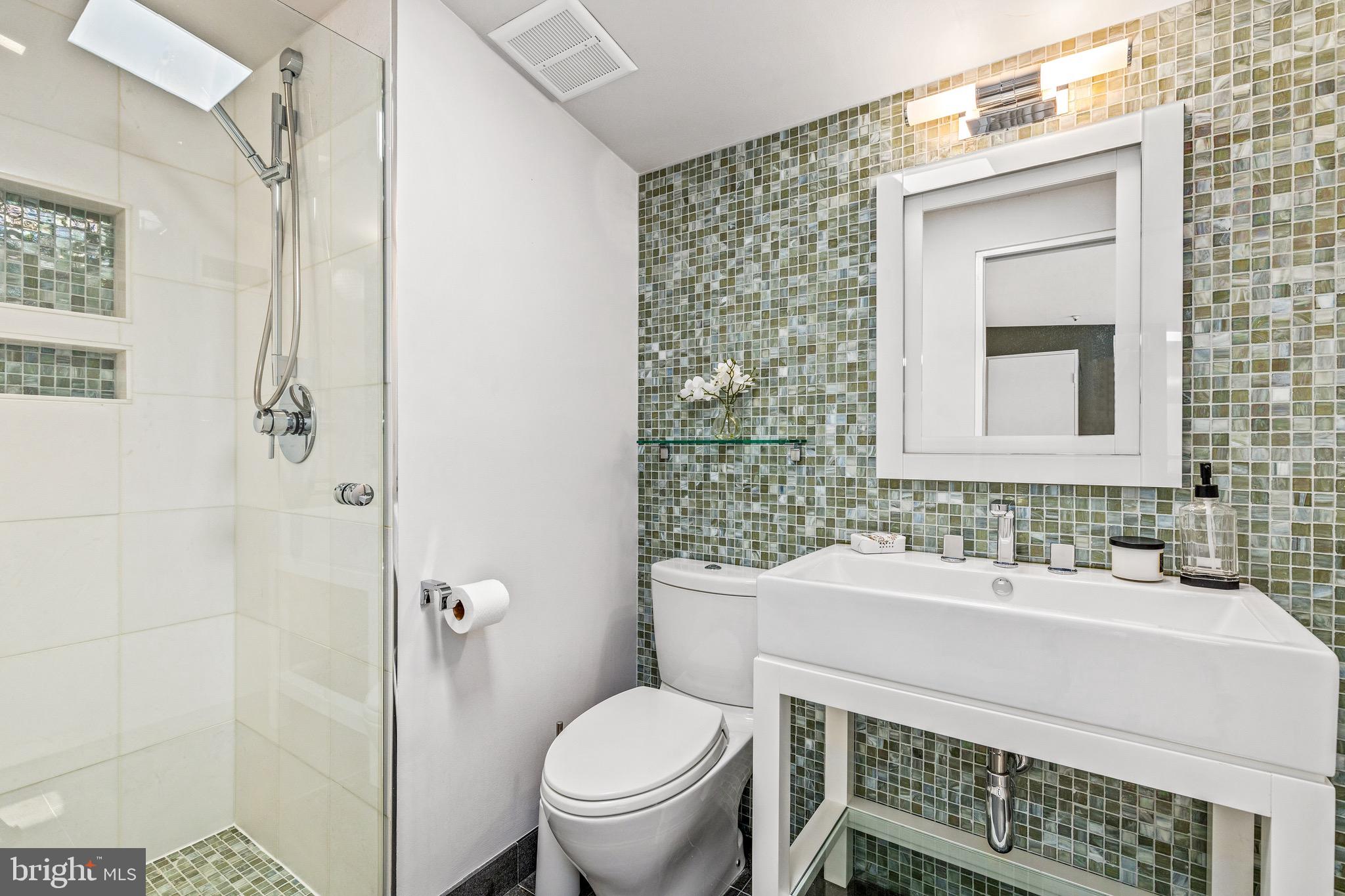 2428 17th Street Northwest, Unit 3N Washington, DC 20009 - Photo 27 of 29 Upstairs Bath