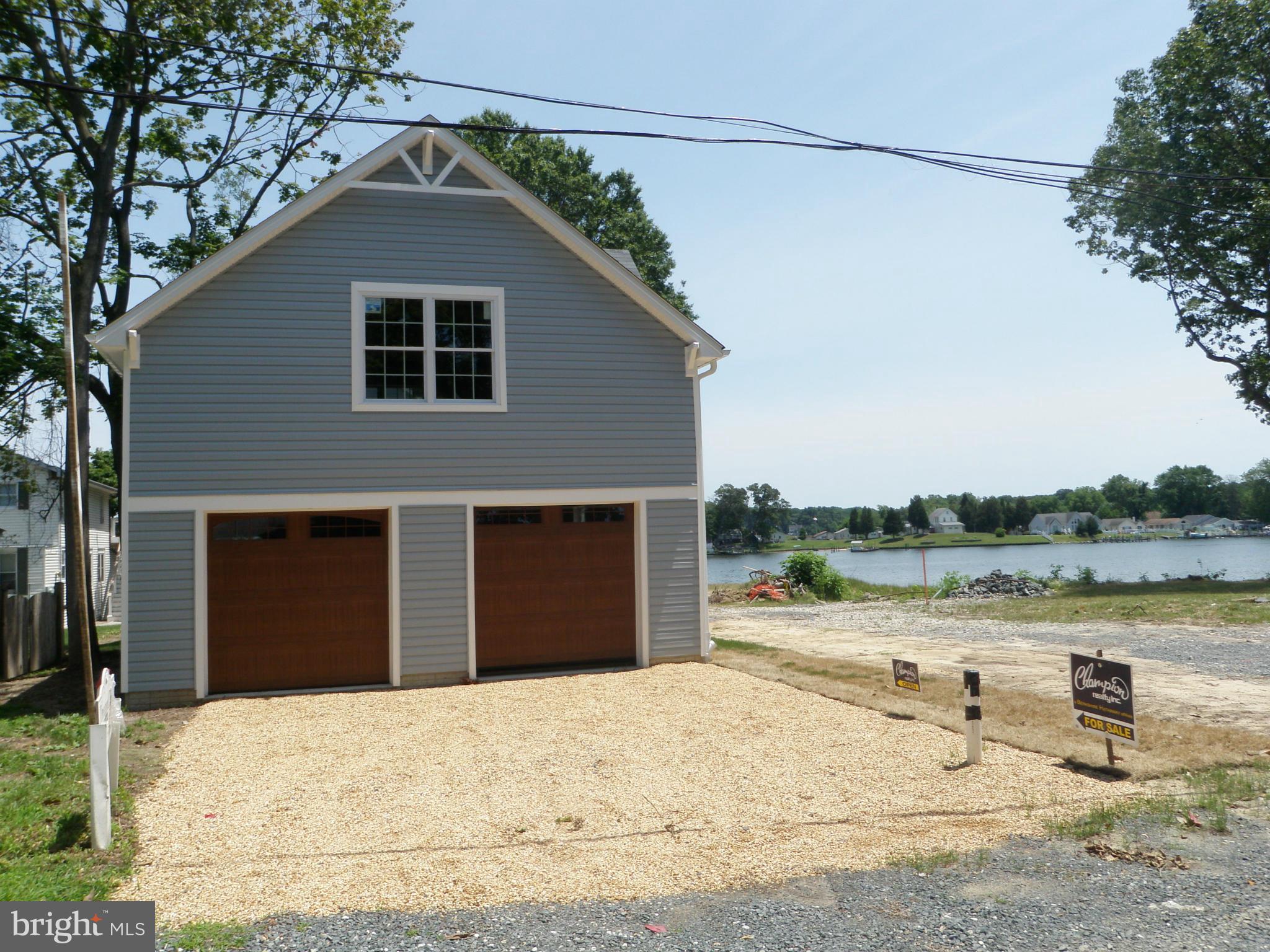56 Johnson Road Pasadena, MD 21122 - Photo 21 of 29 View of the oversize 2car garages w/ loft