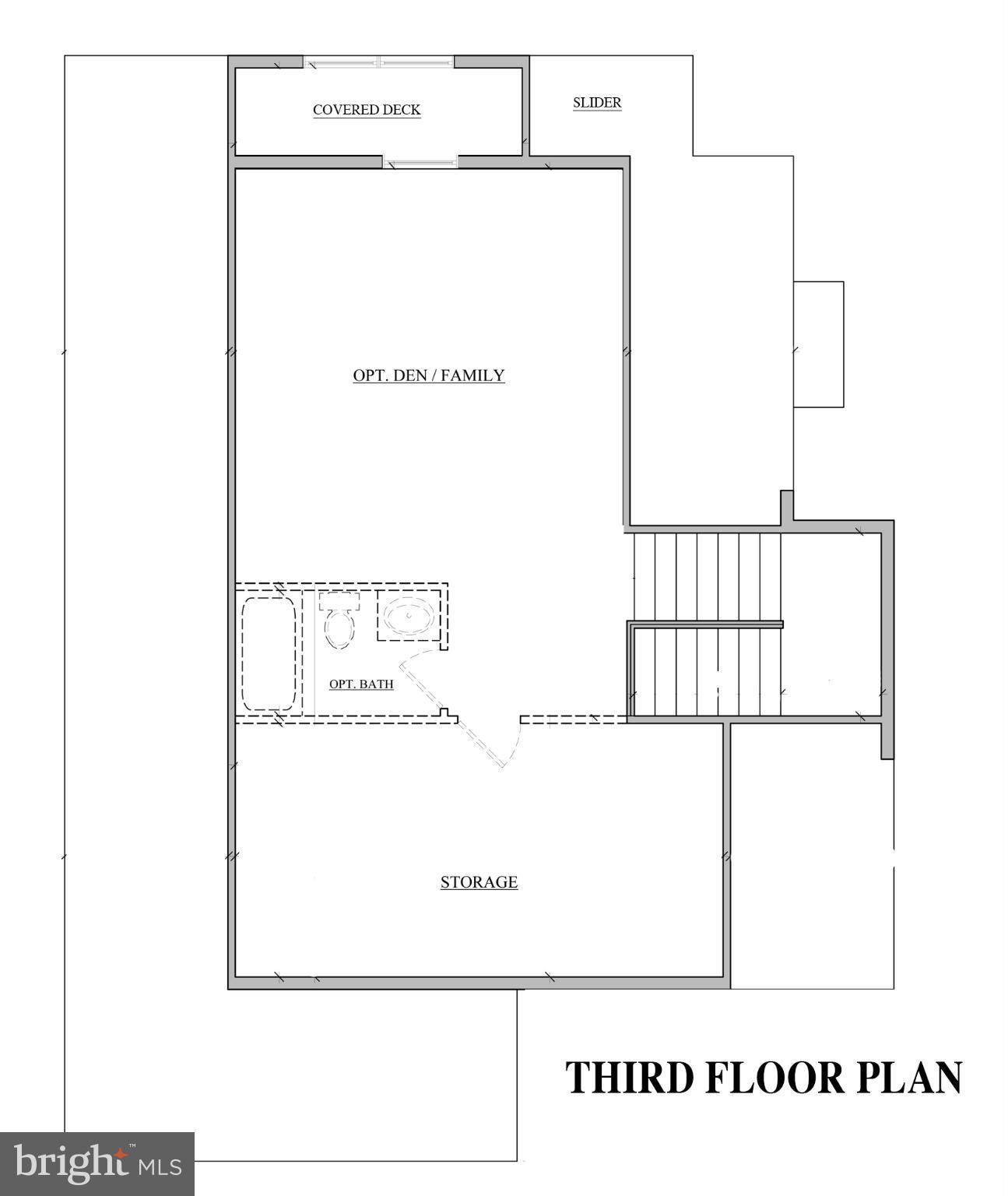 56 Johnson Road Pasadena, MD 21122 - Photo 25 of 29 View of the third floor plan