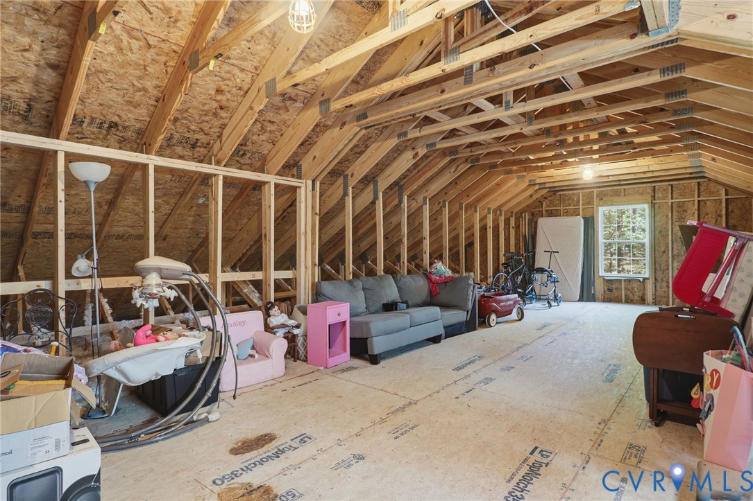 1495 Dominion Springs Road Powhatan, VA 23139 - Photo 35 of 49 huge unfinished space upstairs. Drywall is there,