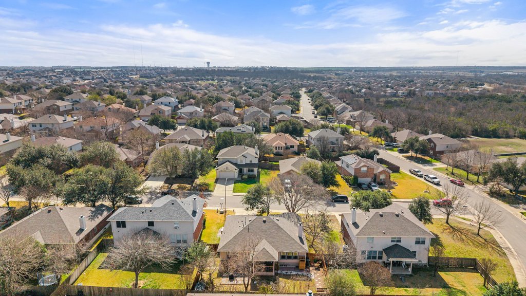 2305 Candle Ridge Trail Georgetown, TX 78626 - Photo 34 of 40 Aerial perspective of suburban area