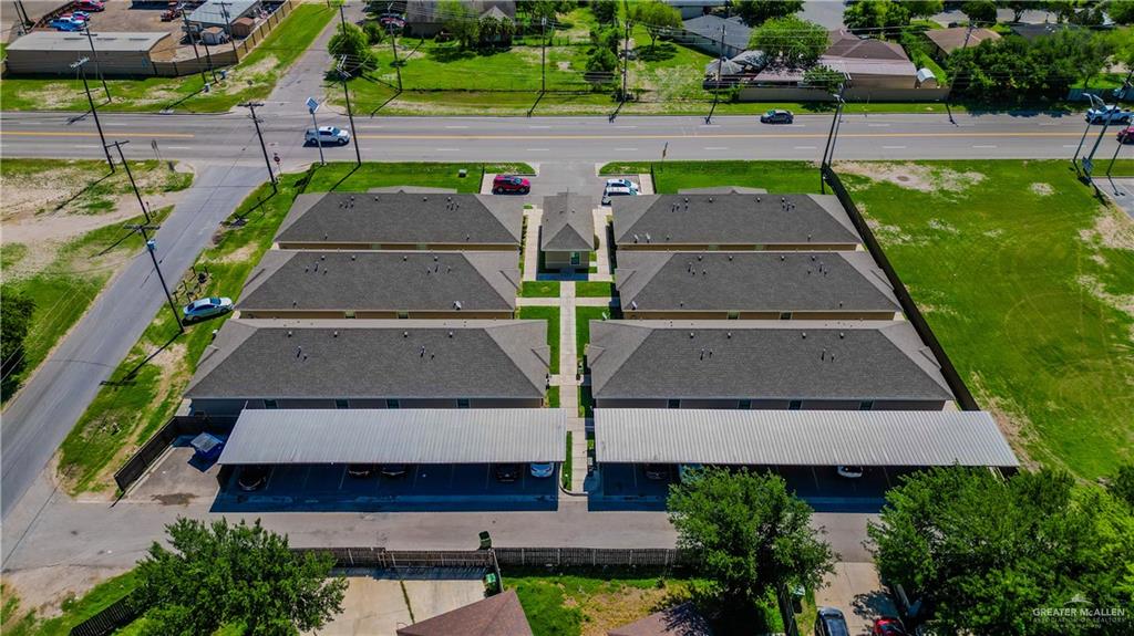 731 North Tower Road Alamo, TX 78516 - Photo 7 of 28 an aerial view of a house with garden