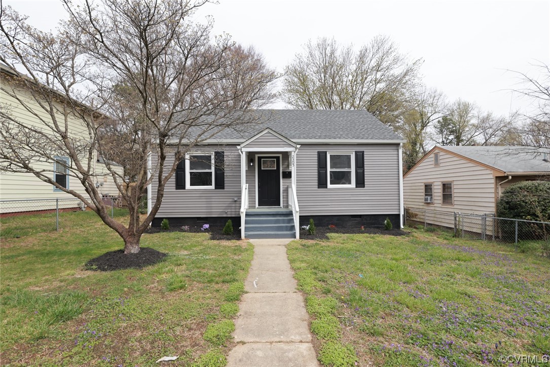 2305 Wright Avenue Richmond, VA 23224 - Photo 31 of 33 a front view of house with yard and green space