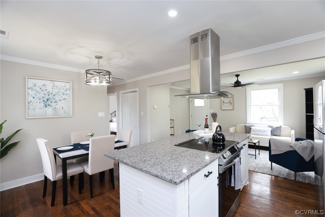 2305 Wright Avenue Richmond, VA 23224 - Photo 8 of 33 a view of a dining room with furniture window and wooden floor