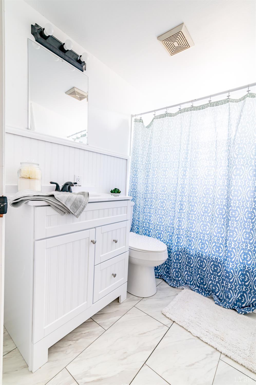 7885 Climax Road Gretna, VA 24557 - Photo 10 of 18 a bathroom with a sink a toilet and shower