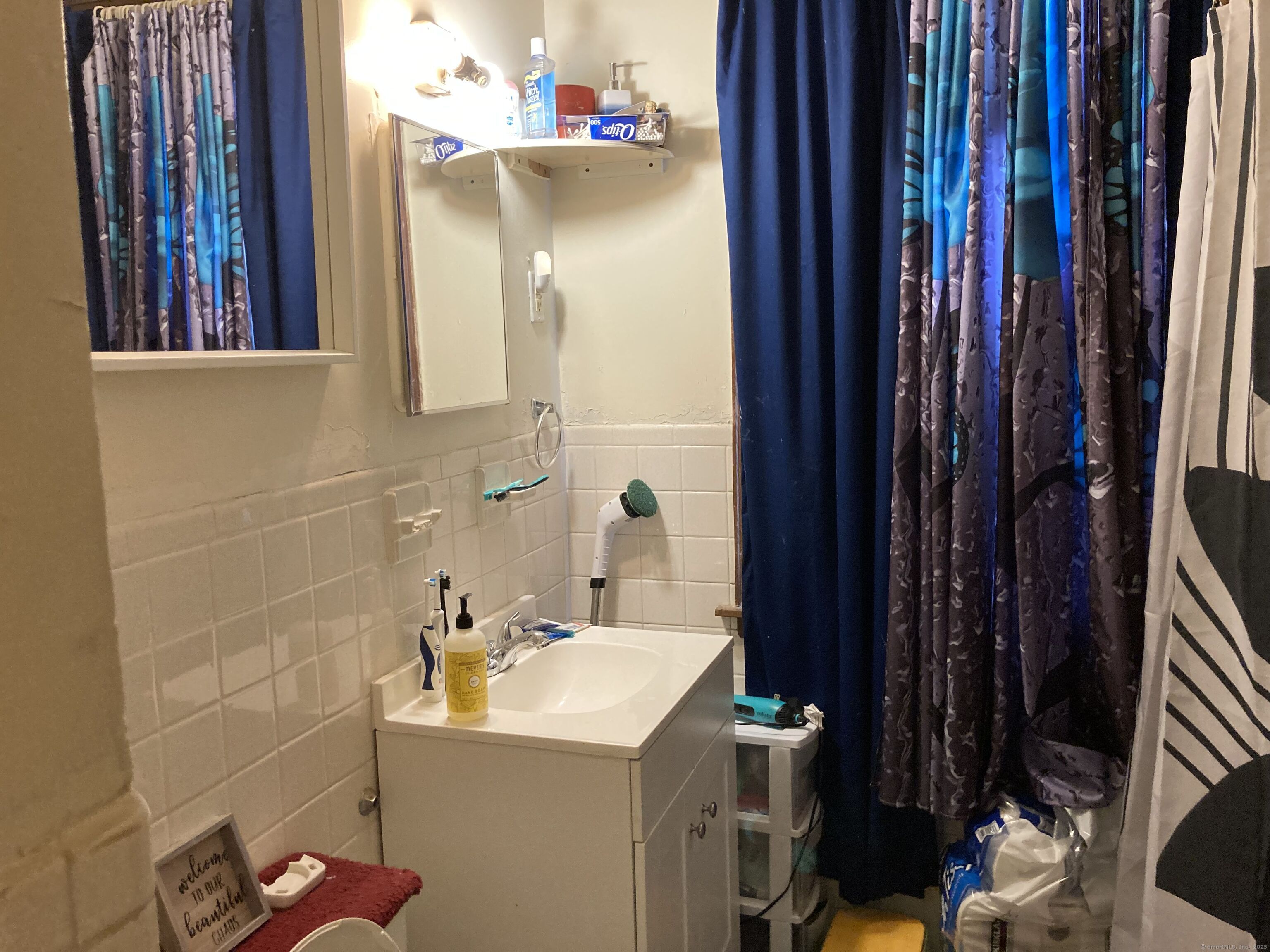 225 Winthrop Avenue New Haven, CT 06511 - Photo 12 of 36 a bathroom with a sink mirror and vanity