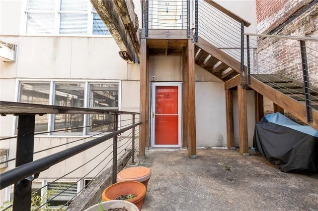 a view of outdoor space and barbecue grill