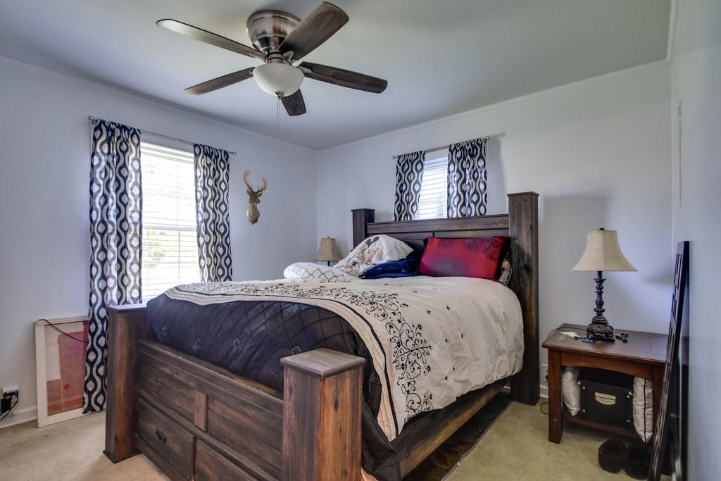 3024 Sylvia Road Dickson, TN 37055 - Photo 10 of 22 MASTER BEDROOM WITH CEILING FAN!!