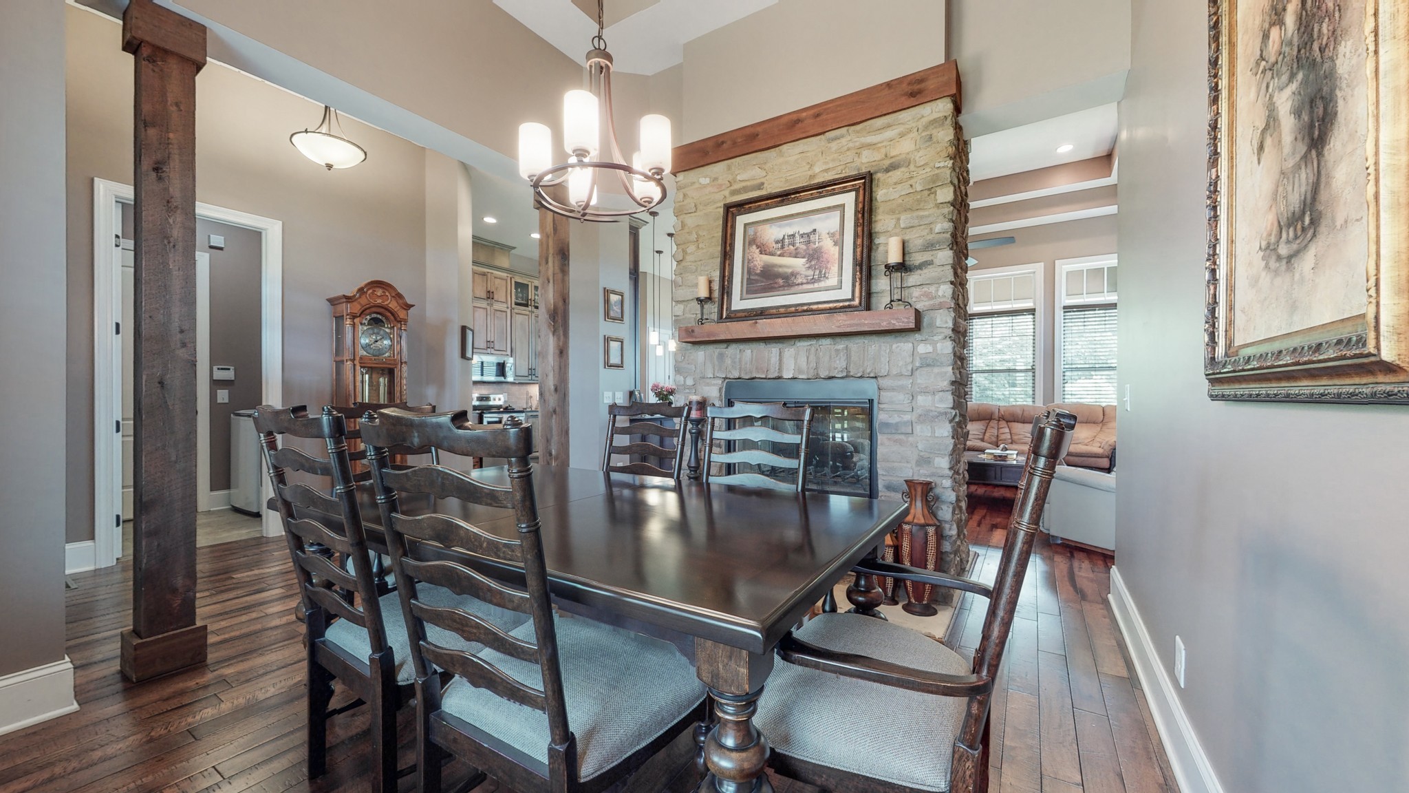 5508 Big Springs Road Lebanon, TN 37090 - Photo 5 of 17 a view of a dining room with furniture and chandelier