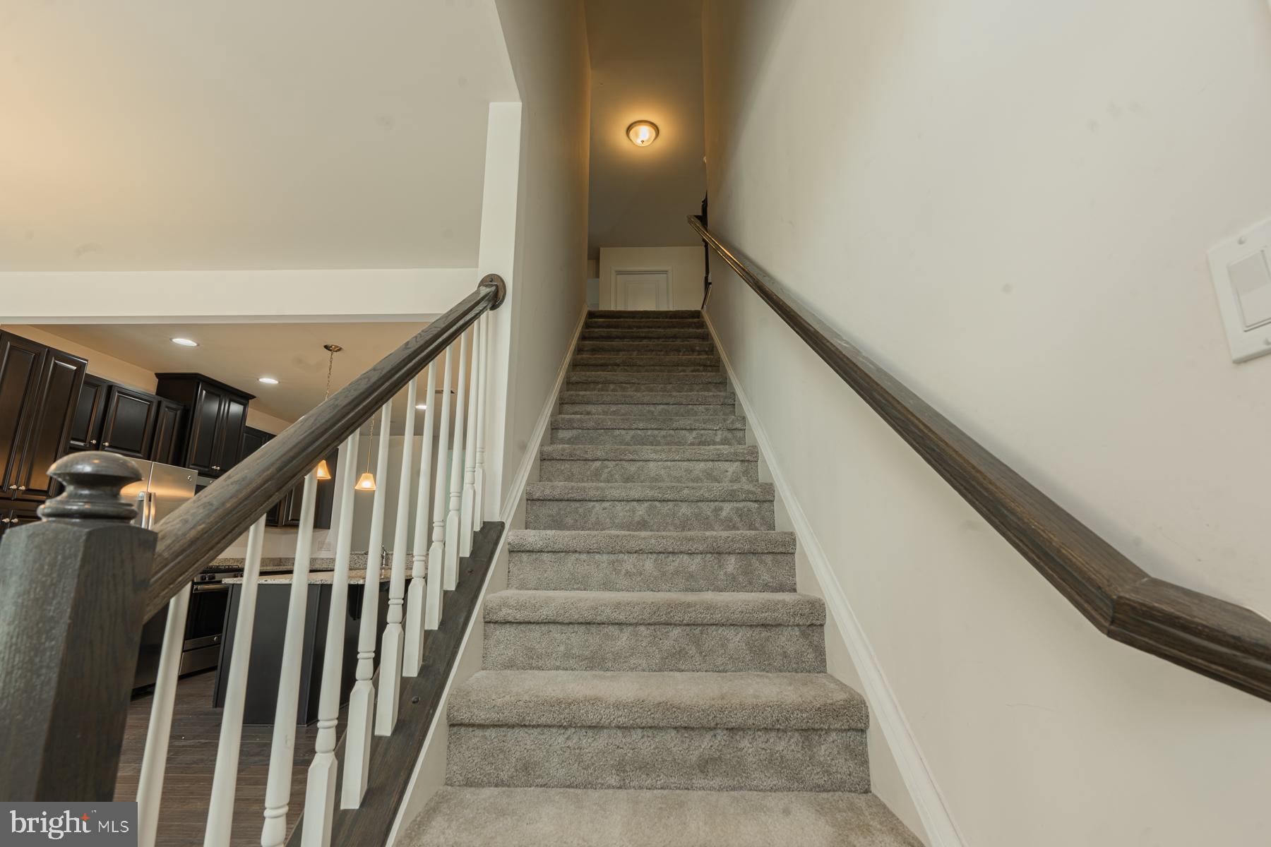48 Heals Farm Road Burlington, NJ 08016 - Photo 39 of 59 Stairs to Loft living area, full bath and bedrooms