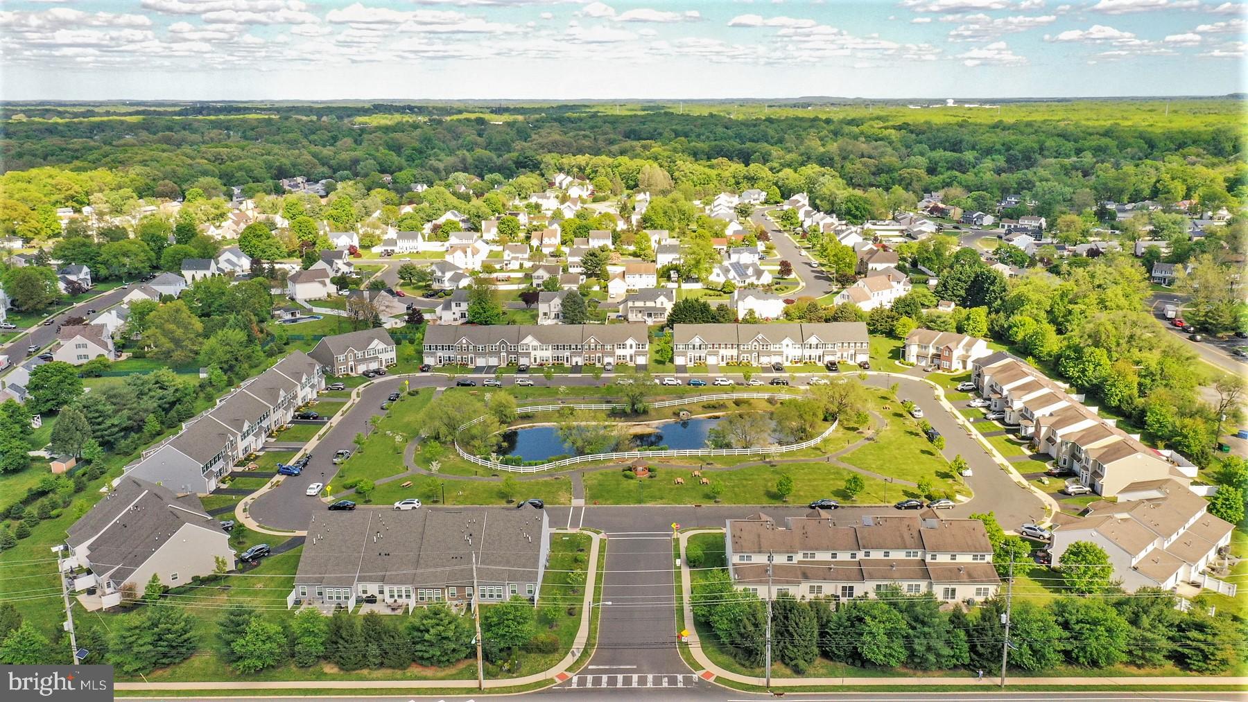 48 Heals Farm Road Burlington, NJ 08016 - Photo 58 of 59 Top view of the Hidden Lake Village Development