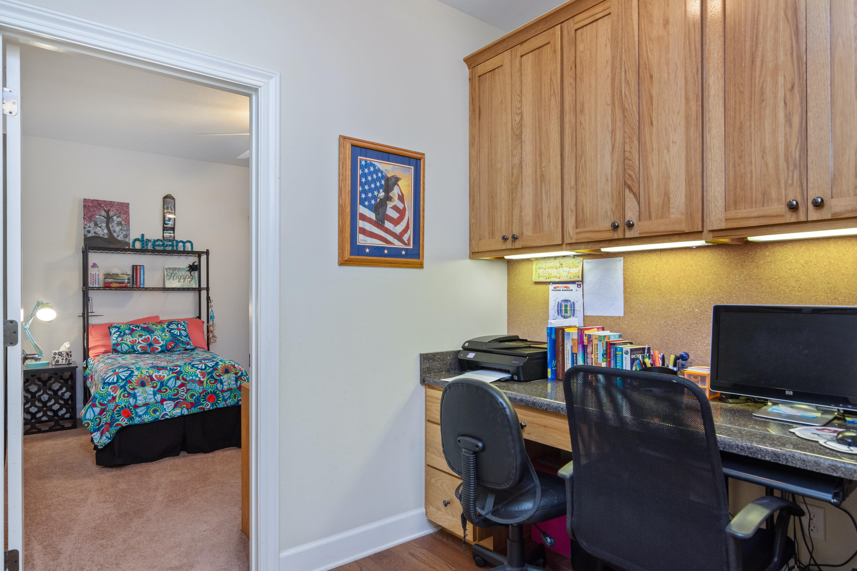 5995 Jack Stokes Road Baker, FL 32531 - Photo 49 of 60 a view of a workspace with furniture and toys