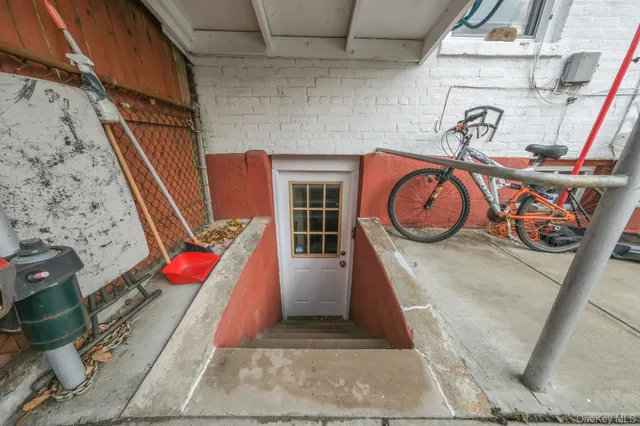 a view of front door