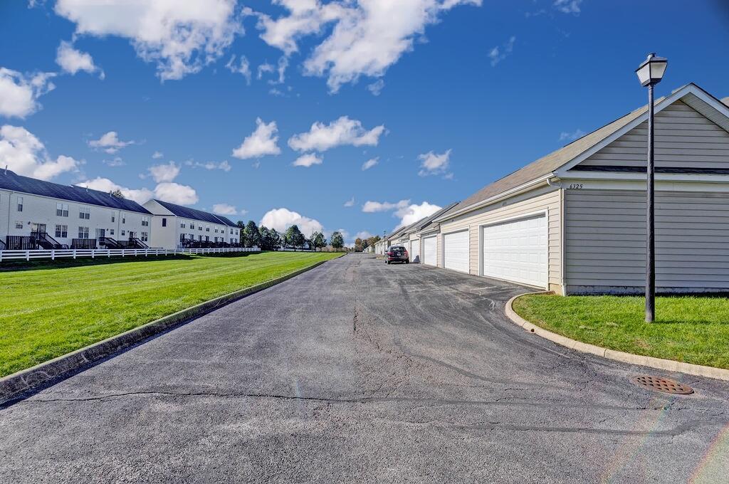 6345 Needletail Road, Unit 24634 Columbus, OH 43230 - Photo 34 of 58 • 2 Car detached • Linear® electric door opener • Loft area for storage • Alley access
