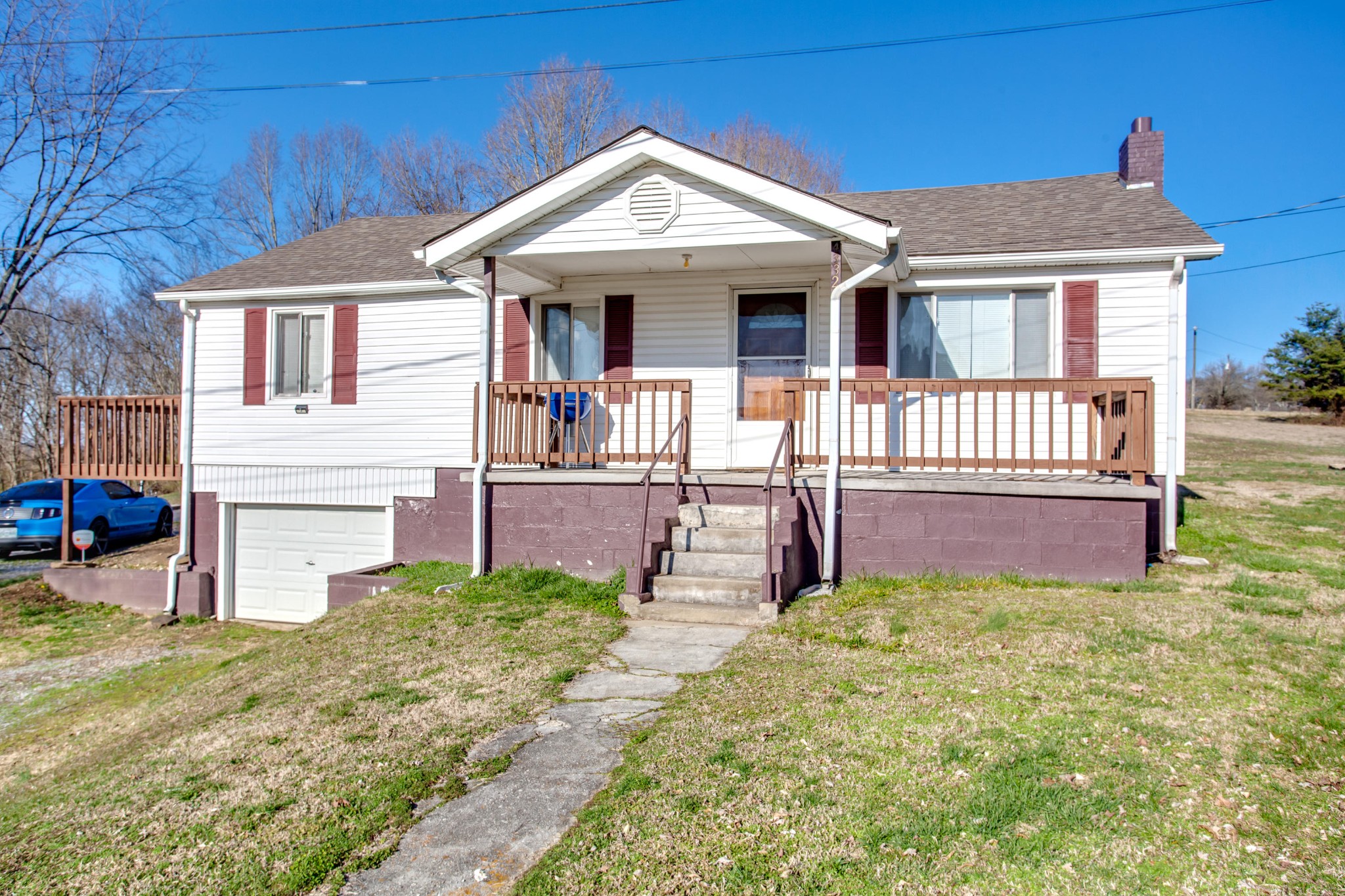 4332 Shipe Road Corryton, TN 37721 - Photo 23 of 25 a front view of a house with garden