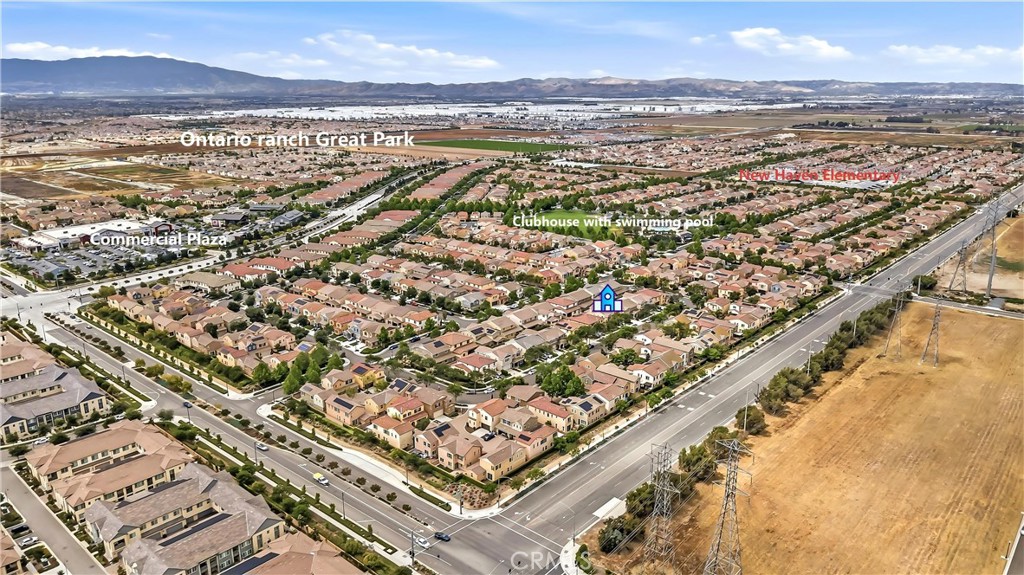 3380 Pine Ridge Loop Ontario, CA 91761 - Photo 29 of 37 an aerial view of residential building with ocean view