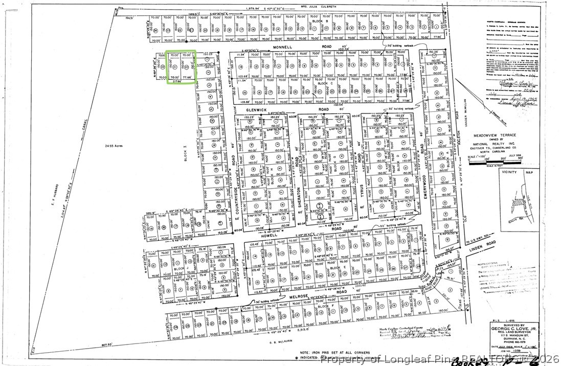 0 Ridgefield Road Eastover, NC 28312 - Photo 4 of 5 plat map