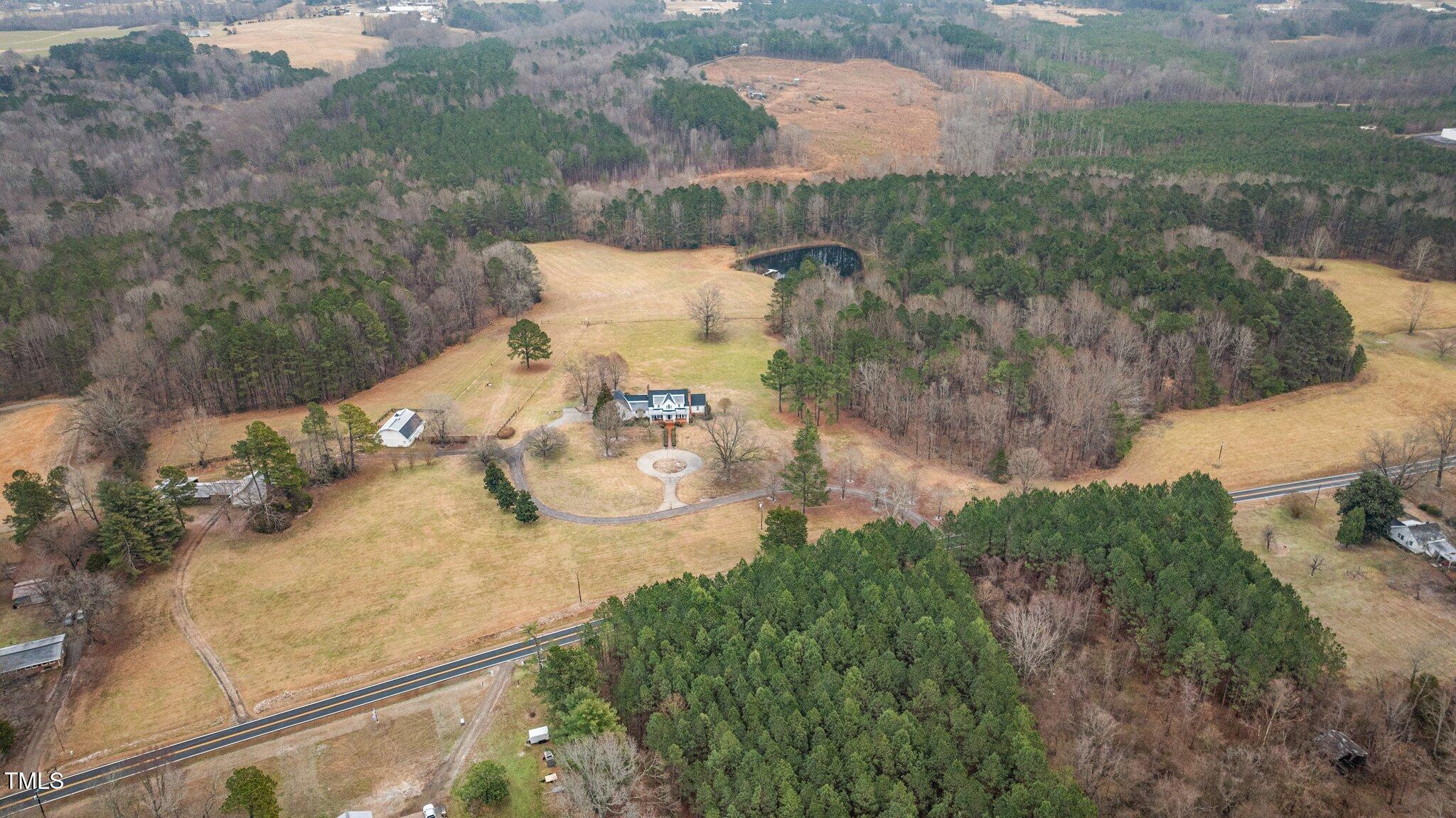 1200 Spring Valley Lake Road Henderson, NC 27537 - Photo 77 of 78 Aerial