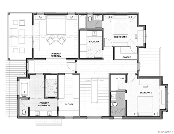 a black and white photo of a living room