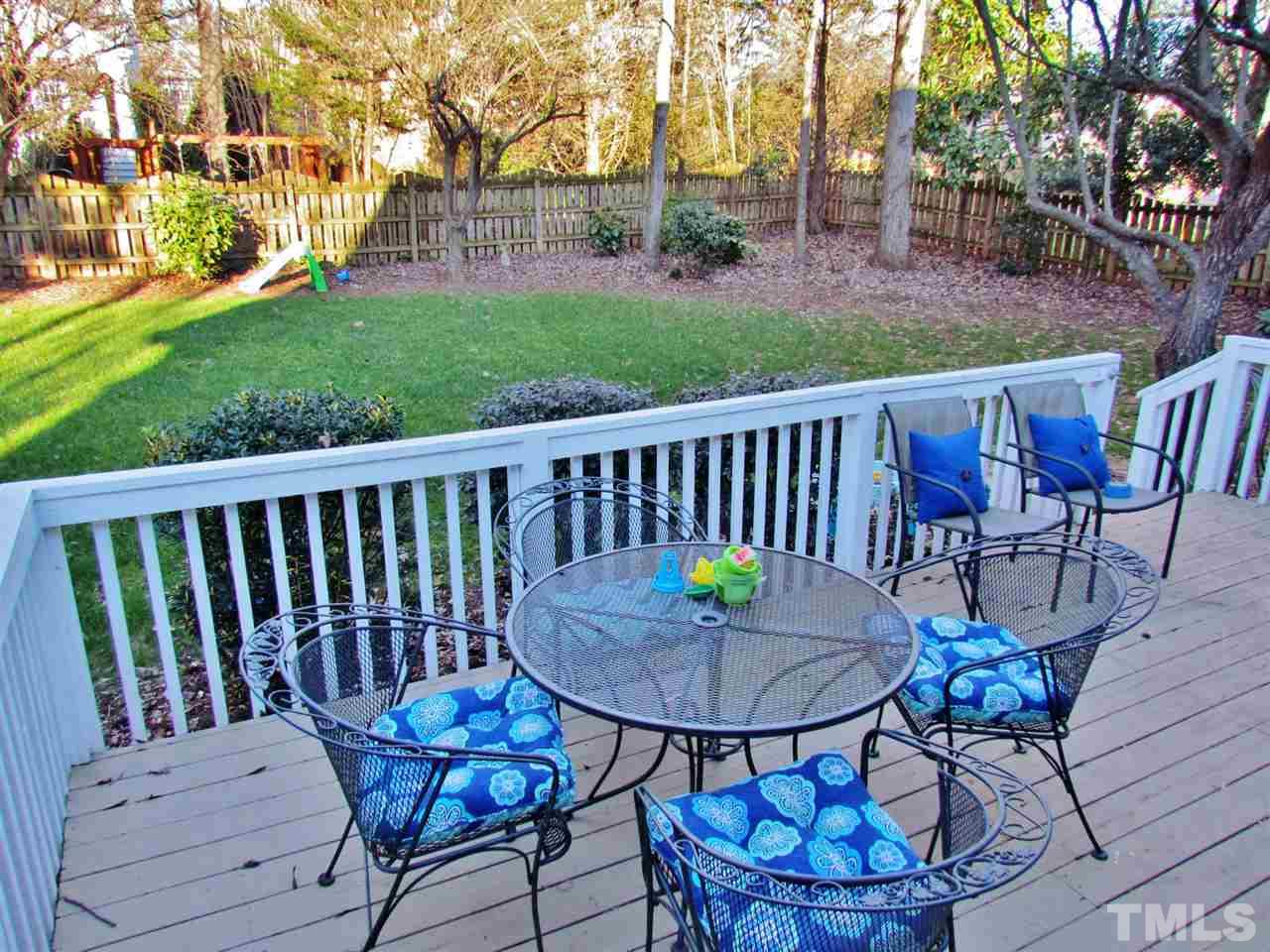 513 Tufts Court Raleigh, NC 27609 - Photo 22 of 25 a view of a chairs and table in the patio