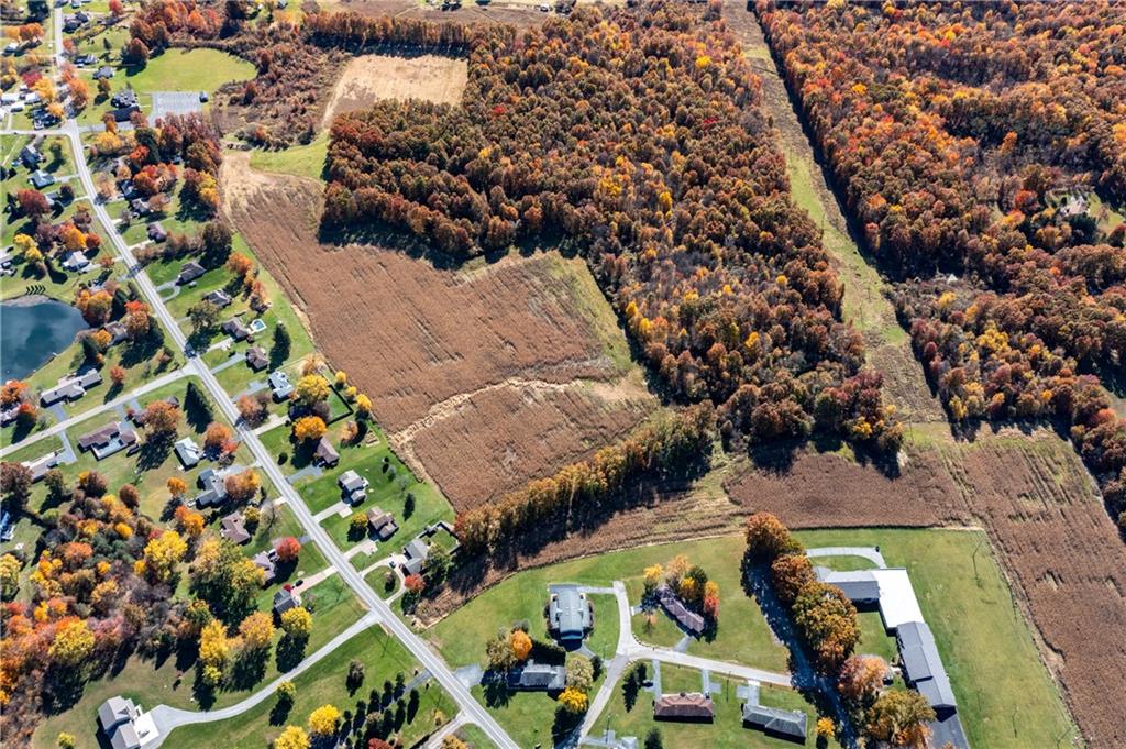 0 South Keel Ridge Road Hermitage, PA 16148 - Photo 22 of 29 an aerial view of residential houses with outdoor space