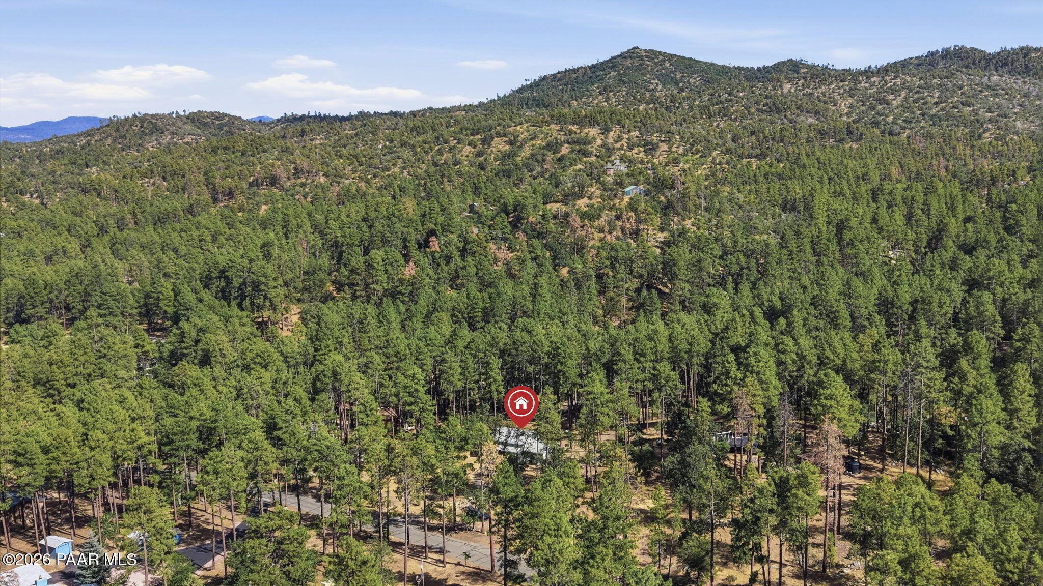 5957 Dearing Road Prescott, AZ 86305 - Photo 22 of 45 Aerial Pinned