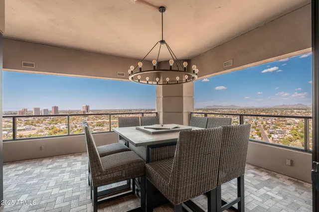 an aerial view of residential house with outdoor space