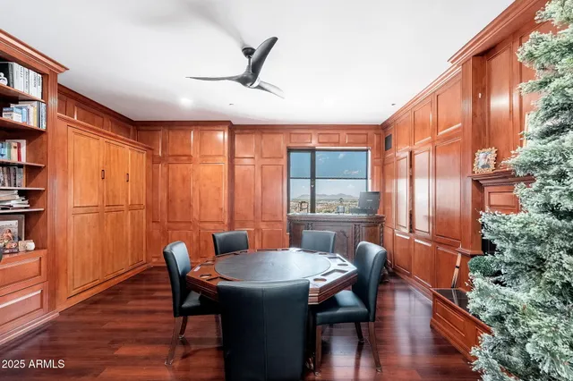 a view of a city with tall buildings