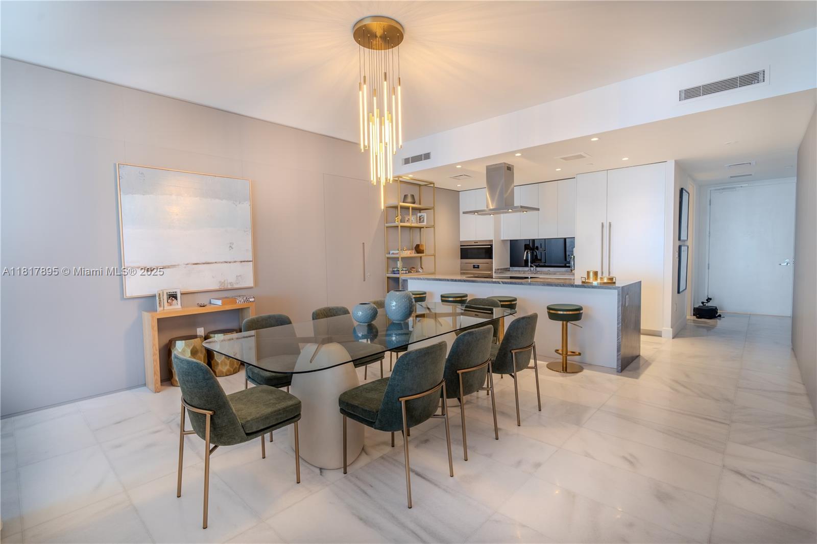 700 Northeast 26th Terrace, Unit 2602 Miami, FL 33137 - Photo 11 of 38 a view of a dining room with furniture