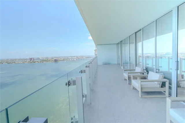 a view of workspace with outdoor seating and city view