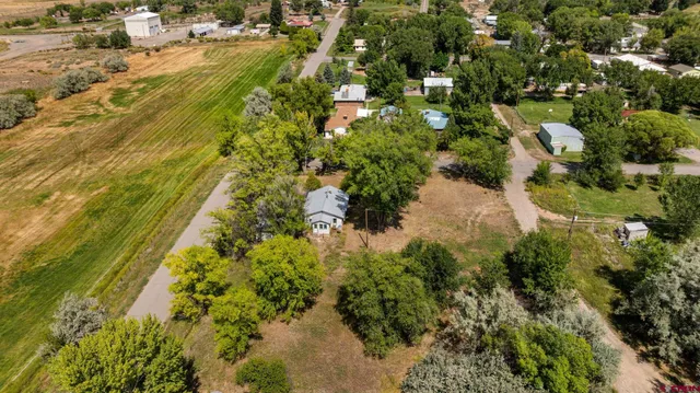 a view of an outdoor space and mountain view
