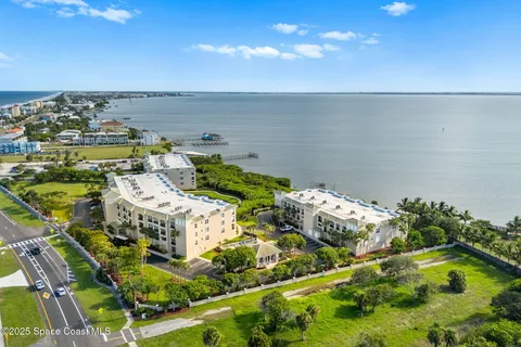 a view of building with lake view