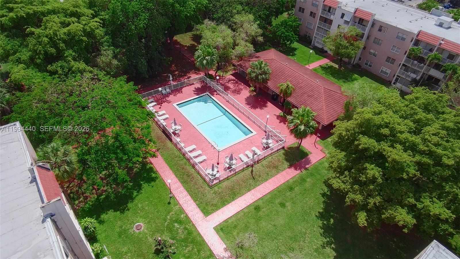 8411 Northwest 8th Street, Unit 301 Miami, FL 33126 - Photo 14 of 15 an aerial view of a house