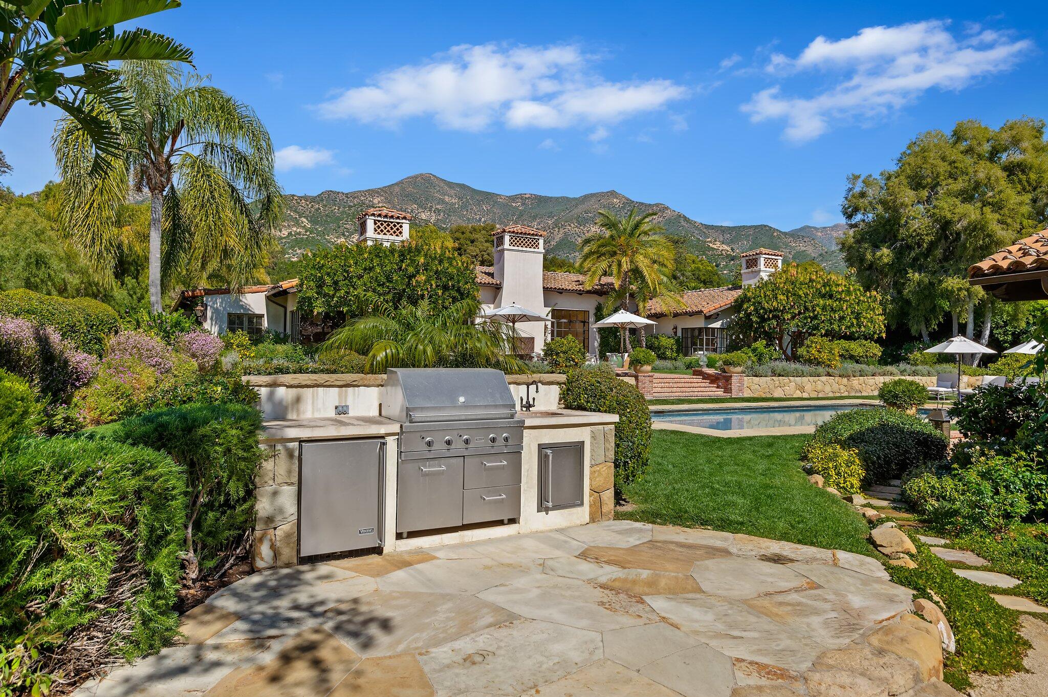 770 Riven Rock Road Santa Barbara, CA 93108 - Photo 44 of 62 43-web-or-mls-43 - BBQ