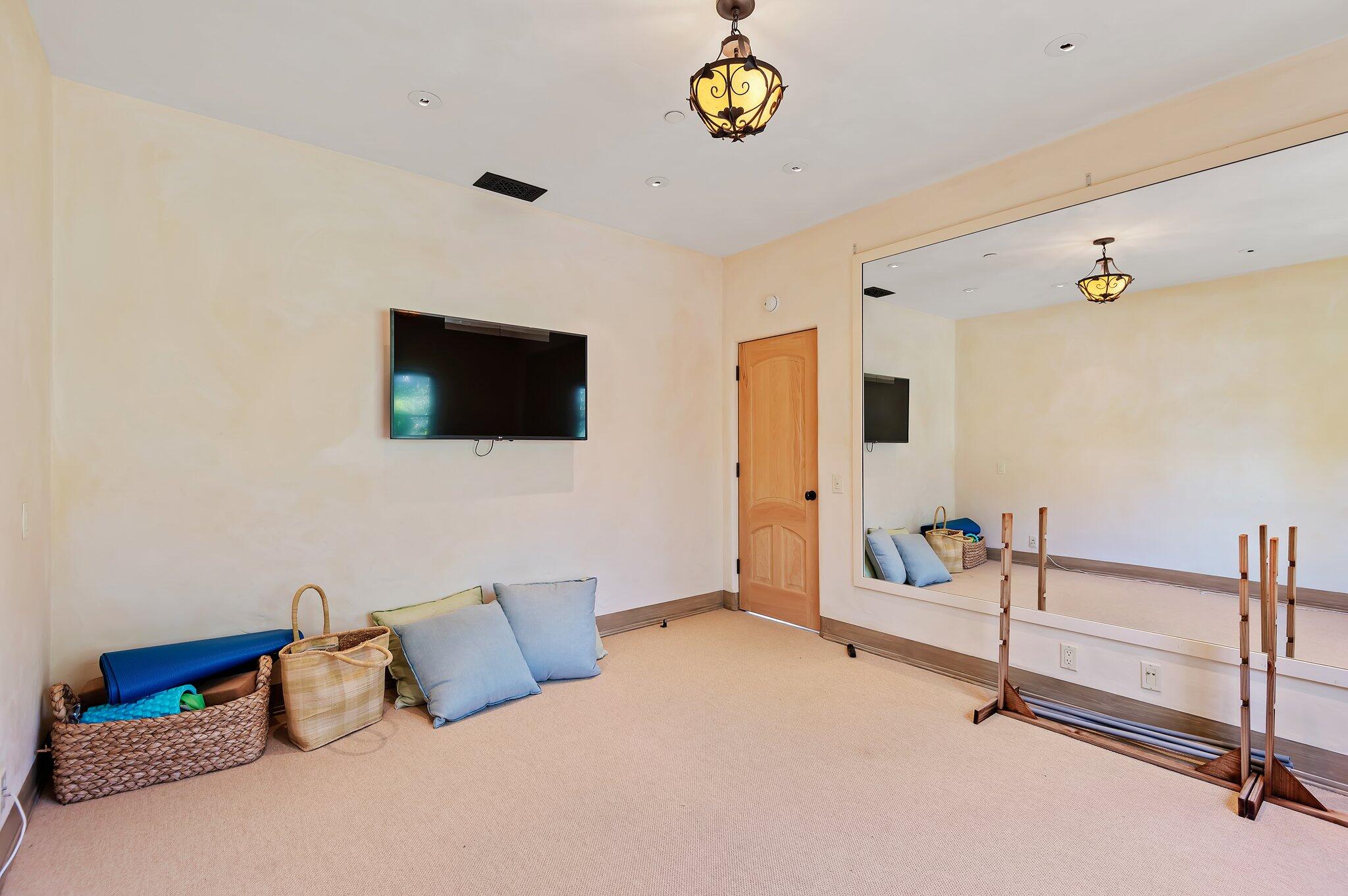 770 Riven Rock Road Santa Barbara, CA 93108 - Photo 53 of 62 52-web-or-mls-52 - Pool House - Yoga Roo