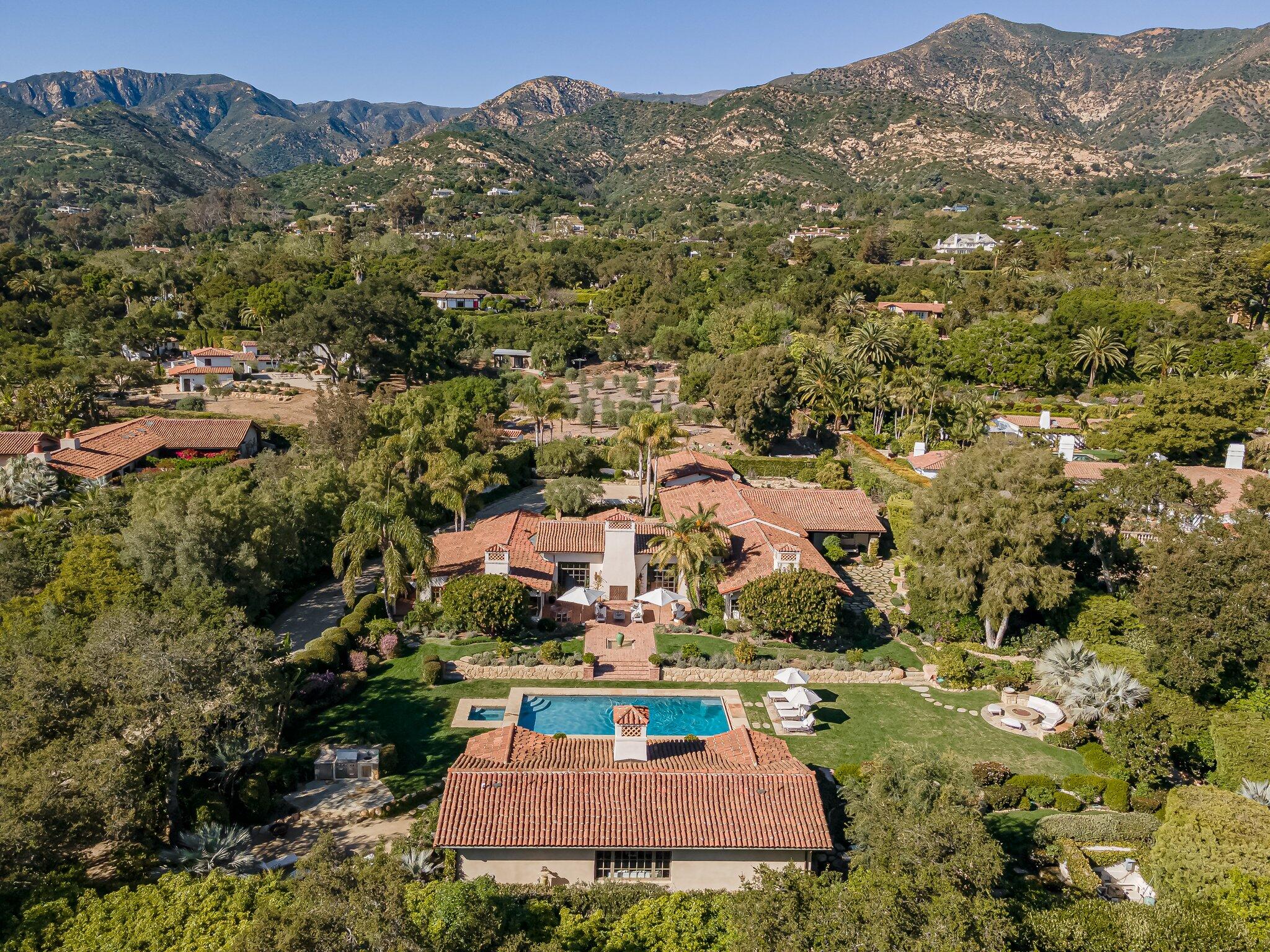 770 Riven Rock Road Santa Barbara, CA 93108 - Photo 59 of 62 59-web-or-mls-04 - Aerial View
