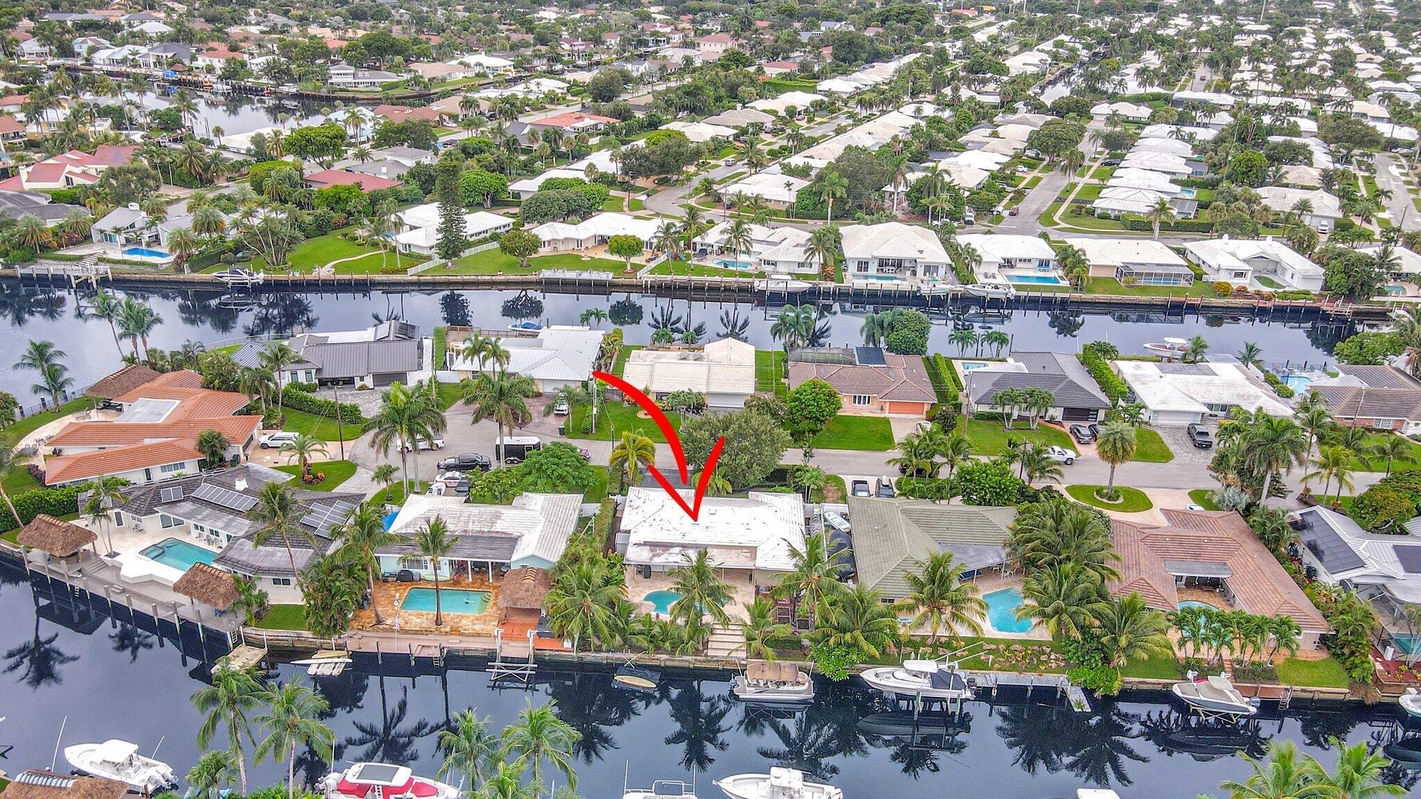 1440 Southwest 5th Court Boca Raton, FL 33432 - Photo 22 of 25 Drone View