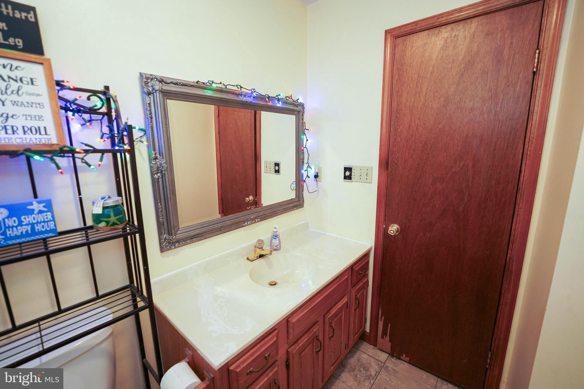 29325 West Line Road Delmar, MD 21875 - Photo 40 of 48 a bathroom with a sink mirror and vanity