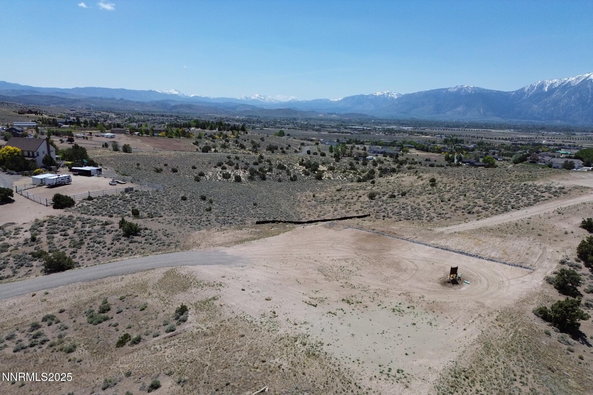 a view of city and mountain view