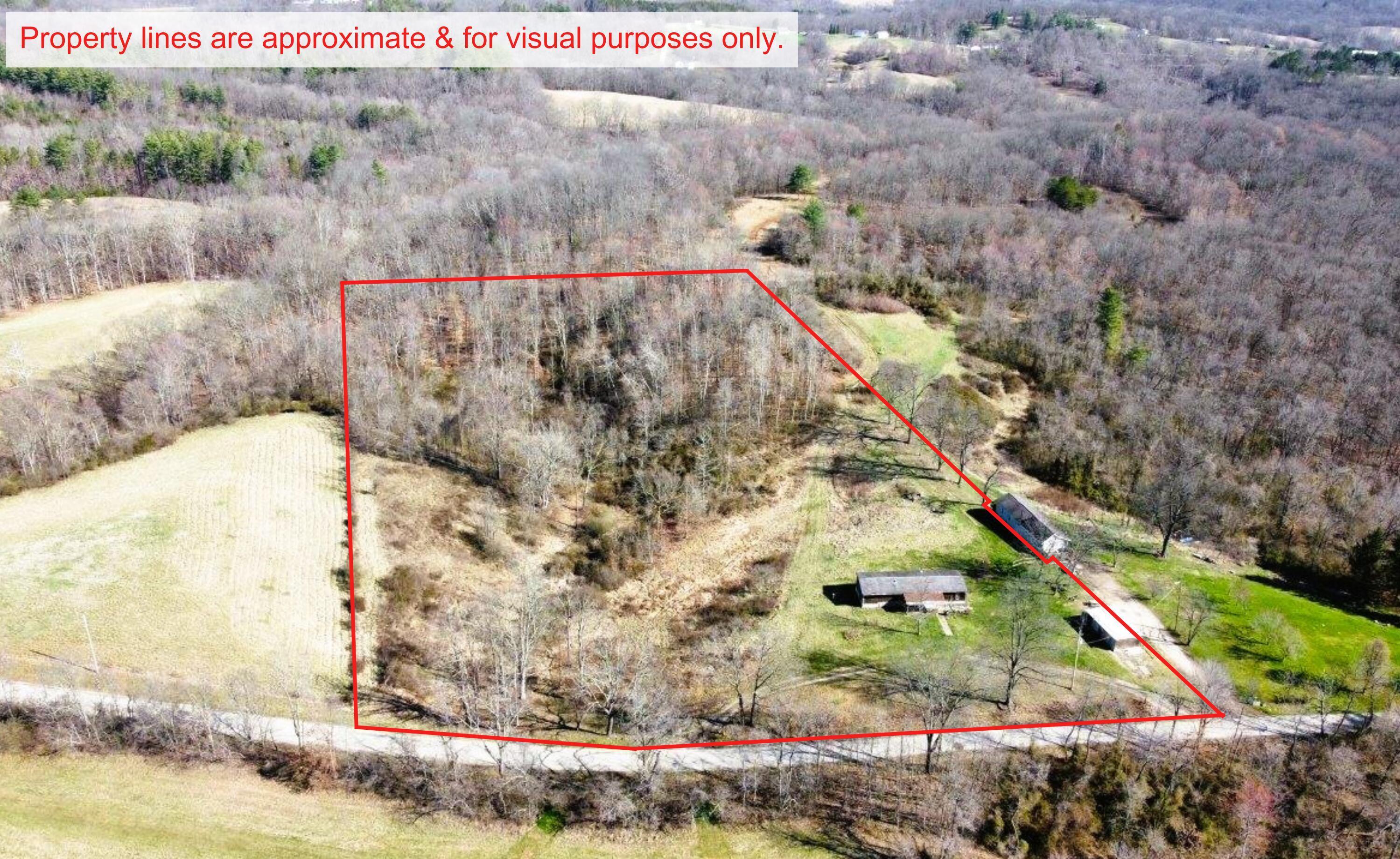 4984 Gun Club Road Athens, OH 45701 - Photo 8 of 22 Approximate Lot Lines - 4984 Gun Club Road, Athens, OH 45701