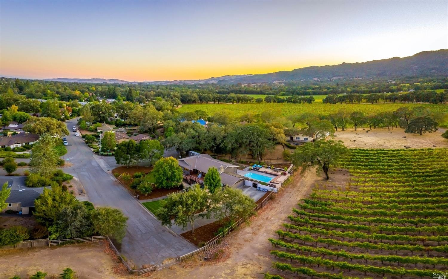 a view of a city with lake view