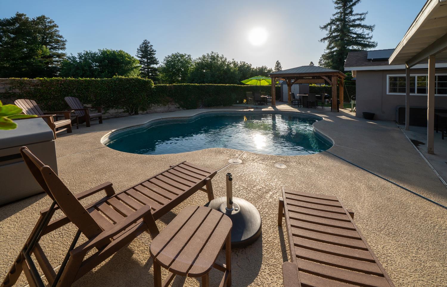 2816 Monocott Drive Madera, CA 93637 - Photo 17 of 22 swimming pool view with a seating space