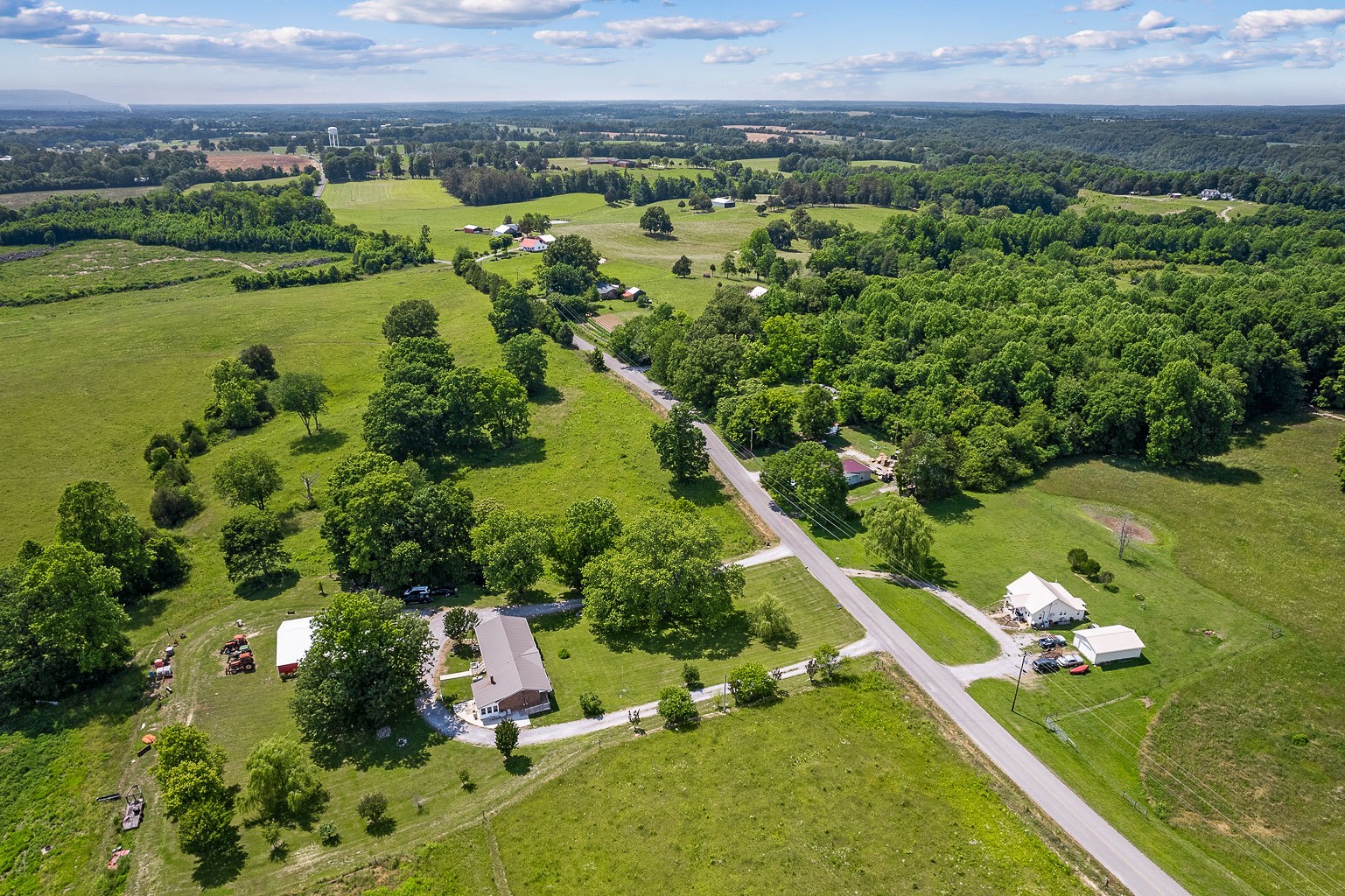 1514 Jefferson Road Smithville, TN 37166 - Photo 13 of 53 an aerial view of a residential houses with outdoor space and lake view