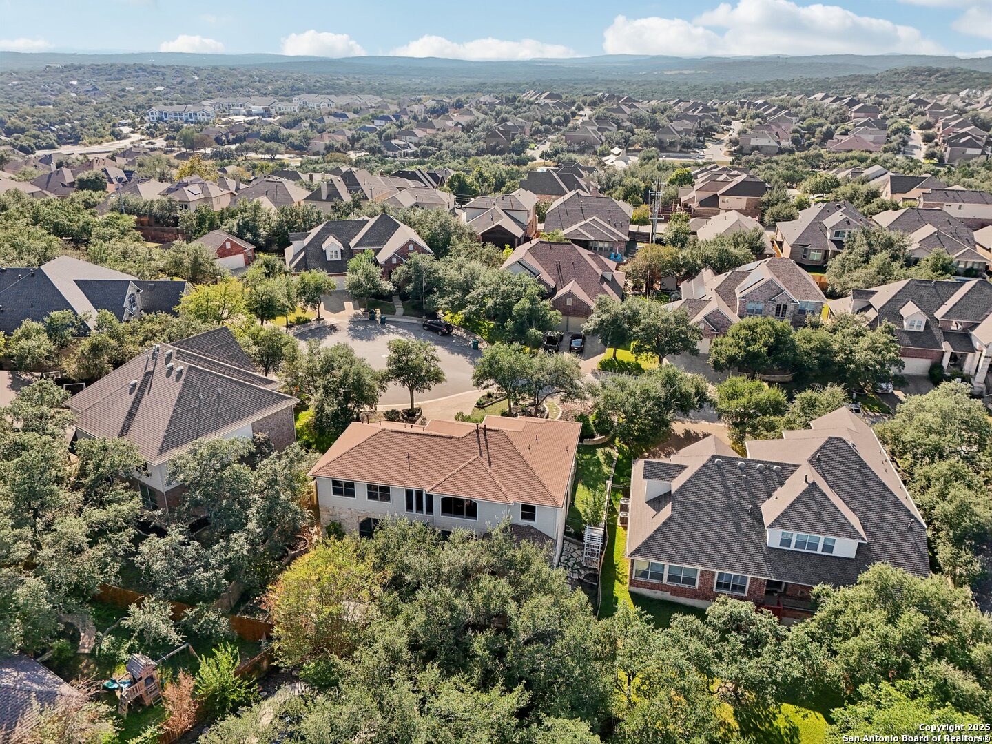 522 Heather Ridge San Antonio, TX 78260 - Photo 39 of 41 an aerial view of multiple house