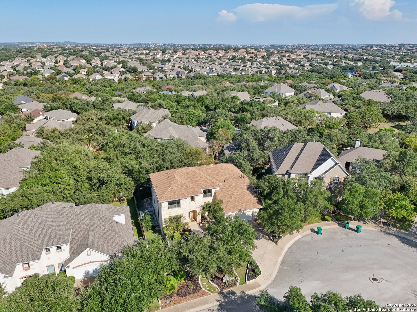 522 Heather Ridge San Antonio, TX 78260 - Photo 5 of 41 an aerial view of a house with a yard