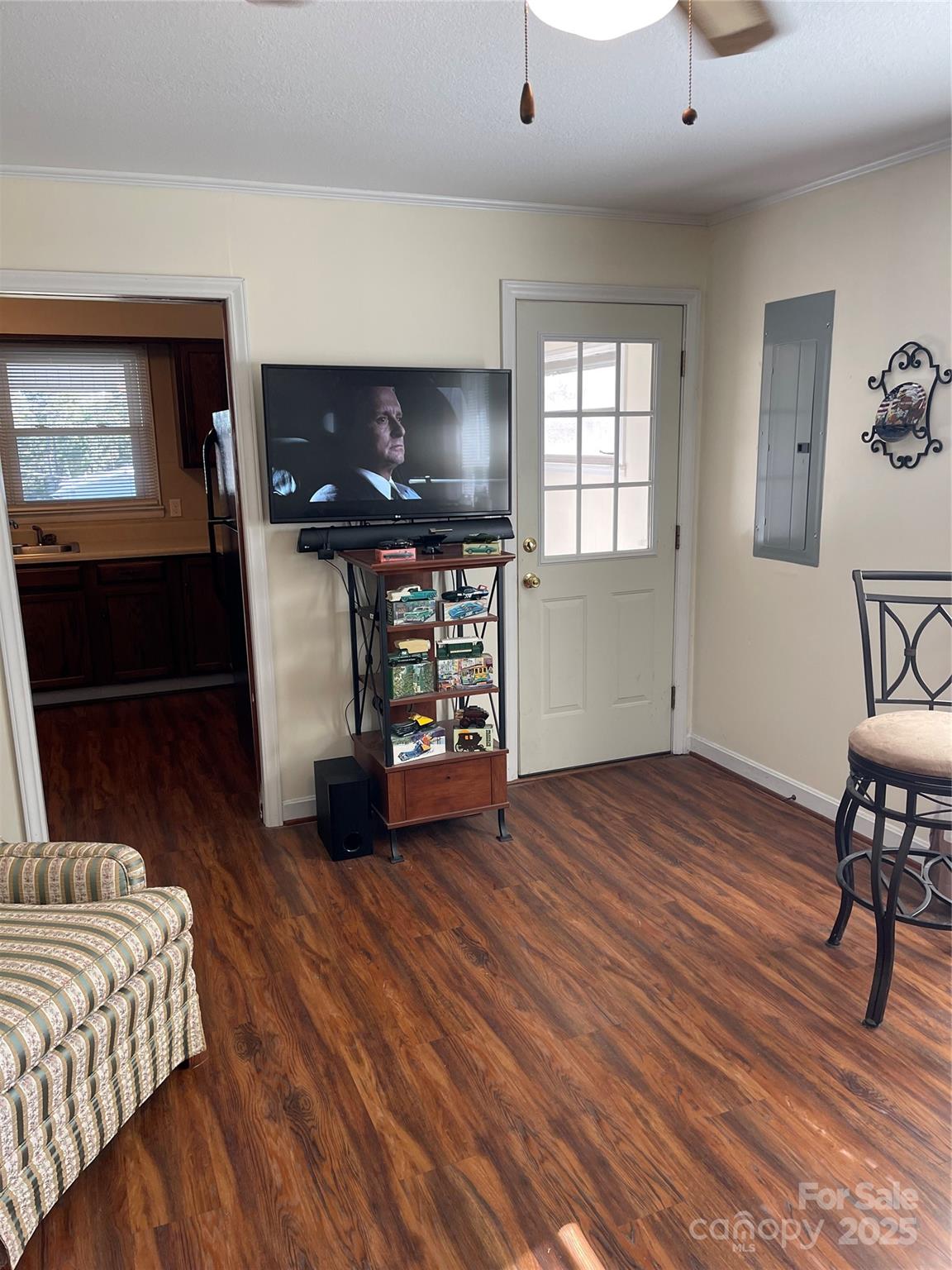 1260 Highway 221 Rutherfordton, NC 28139 - Photo 19 of 30 a living room with furniture and a flat screen tv