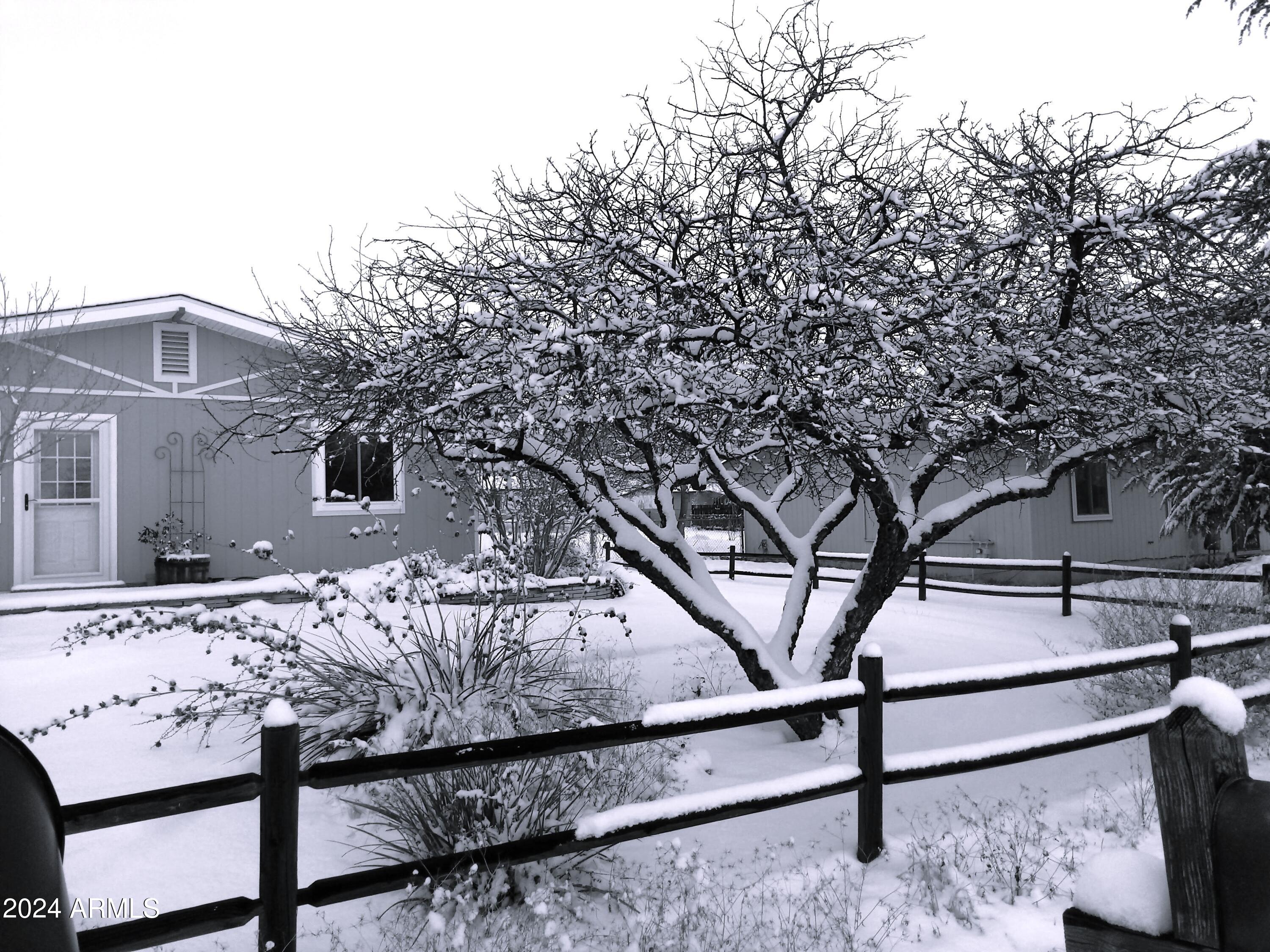 3442 North Tower Road Prescott Valley, AZ 86314 - Photo 60 of 64 House Front Yard - Winter