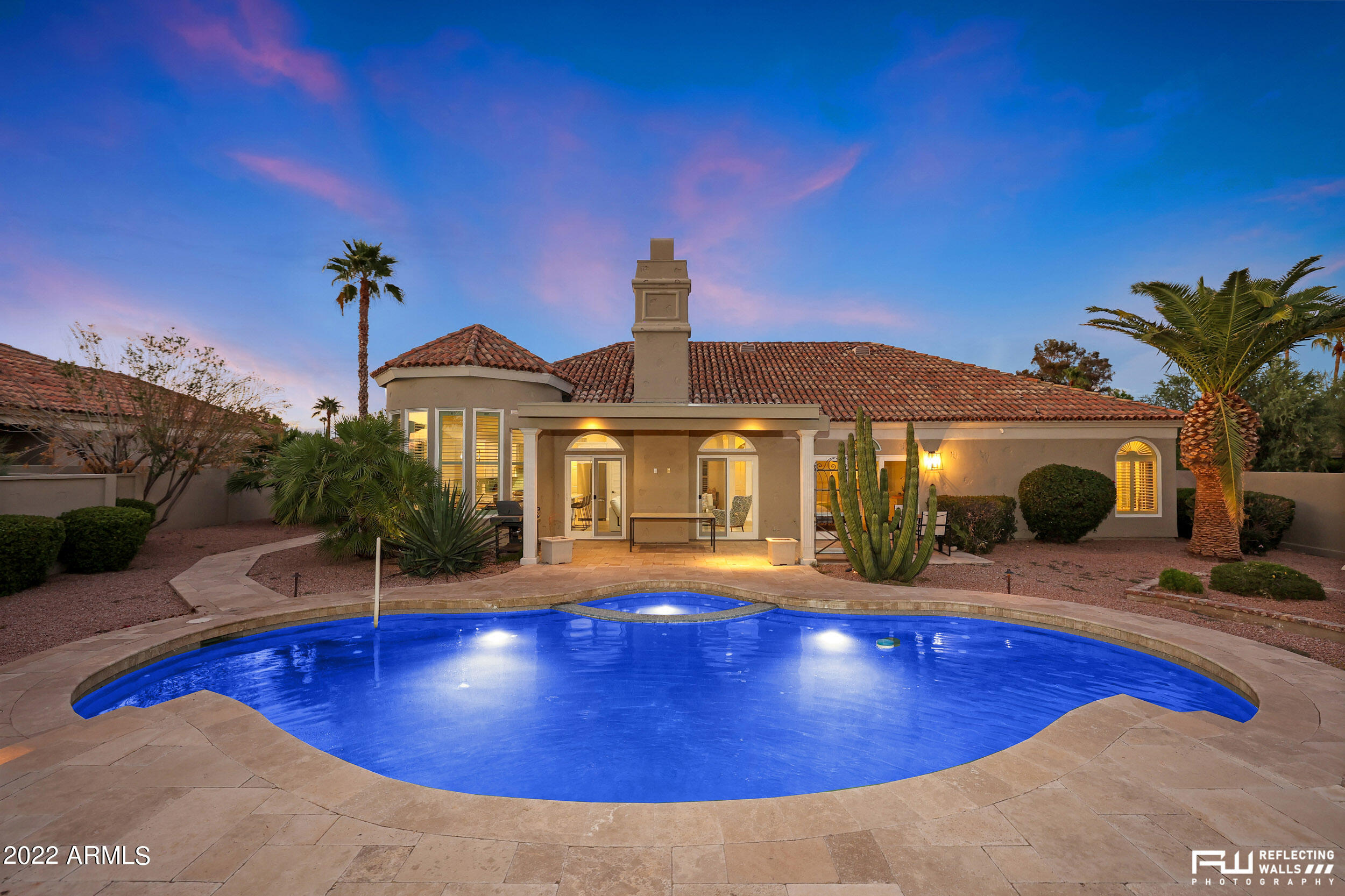 10085 East Doubletree Ranch Road Scottsdale, AZ 85258 - Photo 43 of 62 a view of pool with outdoor seating