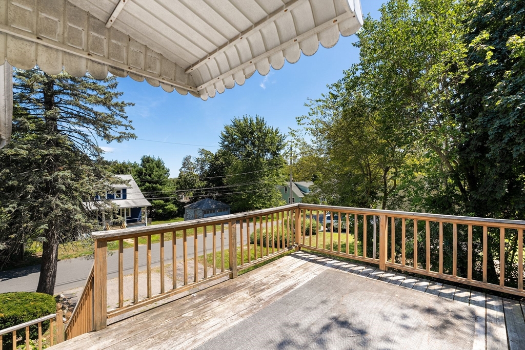 7 Carter Road Braintree, MA 02184 - Photo 35 of 42 a view of balcony with wooden floor and fence